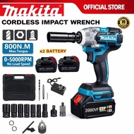 Makita 800Nm Cordless Impact Wrench 1/2” Heavy Duty | High Torque Electric Wrench
