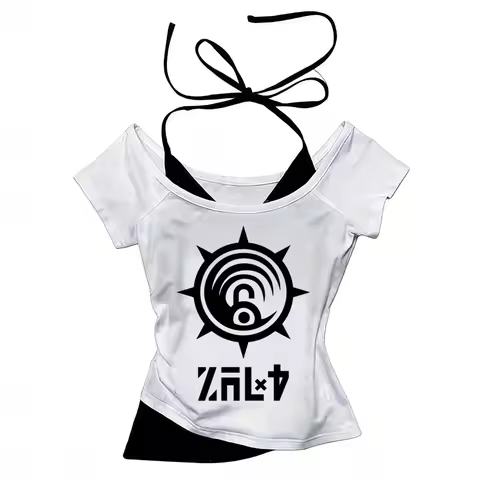 Gachiakuta top tees teen 2000s Pastel harajuku Classic anime Retro tshirt hip hop korean clothes Pas