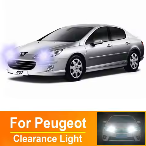 2x LED Clearance Light W5W T10 For Peugeot 1007 107 206 207 307 SW CC 4007 4008 407 508 607 806 807 