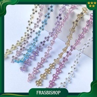 MATA Ant Eye Plastic Chain 1 Yard 91cm Three-Eye Diamond/ Ant Gem/ 3-Eye Plastic Crystal Rail Diamon