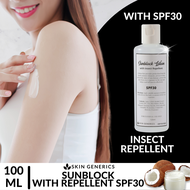 [ SPF30 SUNBLOCK + INSECT REPELLENT ] Sunblock with Insect Repellent with SPF30+ Sun Screen Sun Bloc