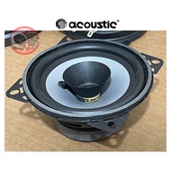 Speaker Pintu Mobil 4 inch Coaxial 2-Way Acoustic per SET plus Grill