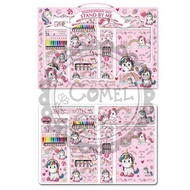 Comel Unicorn Stationery Gift Set/9pcs