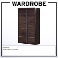 Wardrobe Cloths Cabinet 2 Sliding Door