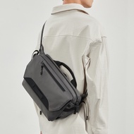 2025 Men's 3-Point Harness Sling Bag - Outdoor Cycling Commuter Crossbody with Laptop Sleeve