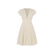 AOEM STUDIOS | DREAMER DRESS - ĐẦM NGẮN MÀU XANH  DÁNG CHỮ A FORM ÔM CHẤT LIỆU LINEN THOÁNG MÁT