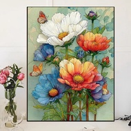 Flower Cross Stitch Handmade Beginner Simple Embroidery Set