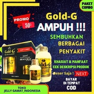 Combo Package Jelly Gamat Gold G Bio Sea Cucumber 500 ml + 100 ml Acid