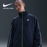 Nike Mens Sportswear Club Hip Length Jacket - Obsidian