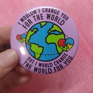 Button badge: Autism Awareness