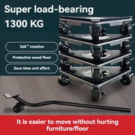 Heavy Lifting Tool Moving Dolly Bed Cabinet Furniture Mover Transport Labor Saver
