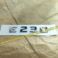 "E230" Writing Emblem Limited Edition Mercedes Benz Letter Emblem/