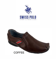 SWISS POLO SP1696/SP1697 Original Slip-On Men's Loafers Casual Shoes/Kasut Asli Swiss Polo Lelaki