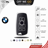 BMW 3 Button smart key shell for replacing 1 3 5 6 Series E90E91E60E87E92E89 etc TPU key cover