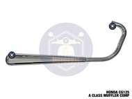 HONDA CG125 CG 125 A CLASS STANDARD MUFFLER PIPE COMP EXHAUST EKZOS PIPE HIGH QUALITY