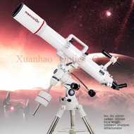 Maxvision 102/1000 Achromatic 255X Teleskop Astronomi Pengamatan 
