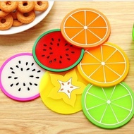 Heat-Resistant Coasters Fruit-Patterned Coasters DS 232