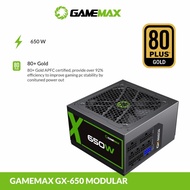 Gamemax GX-650 Power Supply 650W Modular 80+ Gold ATX - PSU 650W