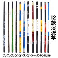 Fiberglass Fishing Rod37Adjustable stream fishing rod, short-section fishing rod, light and stiff28A