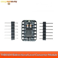 Asegreenso TXB0104 4 Channel Bidirectional Logic Level Shifter Auto Direction Sensing Module for  DI