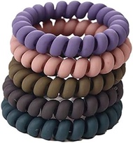 FAVELA Telephone Wire Elastic Hair Bands For Girls Headwear Ponytail Holder Rubber Bands Women Hair 