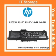 HP AE03XL 15-FD 240 G10 and 250 G10 Laptop Battery