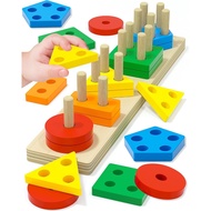 Montessori Toys for 1 2 3 Years Old Boy Girl, Toys for Ages 2-4 Toddlers Kids Baby, 1 2 Years Old