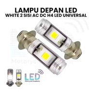 ACDC 2-sided LED headlight bulb, universal h6 LED duck headlight