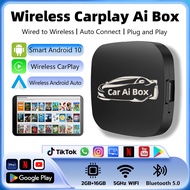 CarPlay AI Box Carplay Car android Video Wired to Wireless CarPlay Adapter Android Auto & Apple CarP