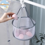 DayDayTo Drying Ra Hanging Basket Beauty Egg Drying Net Bag Hangable Makeup Brush Storage Ra Storage