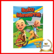 [BEST] Buku Kanak-Kanak Buku Mewarna Upin Ipin LCP FREE STICKERS
