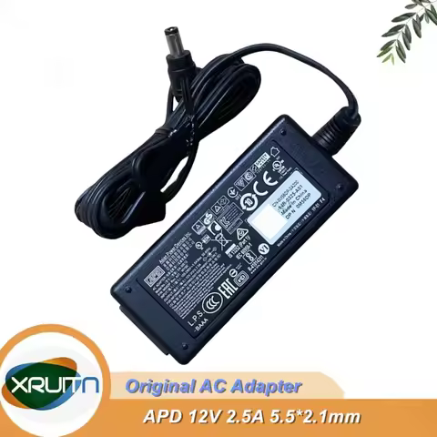 Genuine 30W Power Supply AC Adapter APD DA-30E12 12V 2.5A For Wyse HP Igel Neoware Thin Client Charg