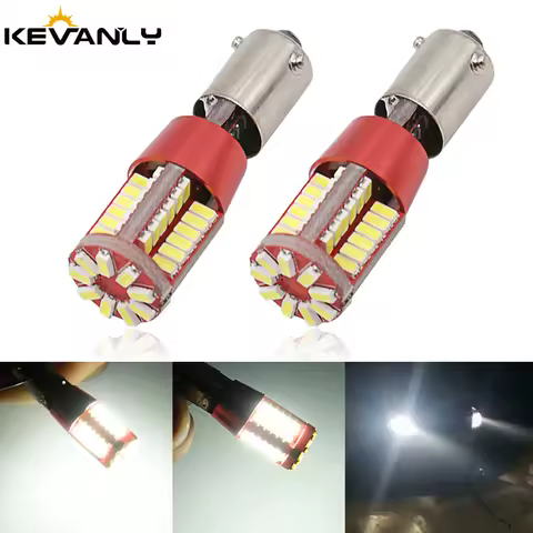 1PC CANBUS BA9S BAX9S H21W BAY9S T4W LED 3014 57SMD interior Car LED License Plate light Parking Lig