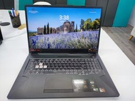 強勁獨顯RTX 3060 Asus TUF Gaming A17 (2021)少有17.3吋電競Notebook8核16線程接近16個CPU在運作打機gaming laptop發光變色RGB鍵盤, 強