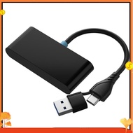 2 in 1 Wireless CarPlay USB C Type-C Android Auto Dongle Adapter Wired to Wireless CarPlay for Car R