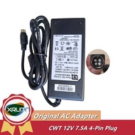Genuine CWT 2AAL090F CAM090121 12V 7.5A AC Power Adapter Charger For SYNOLOGY DS416 DS415PLAY DS218P
