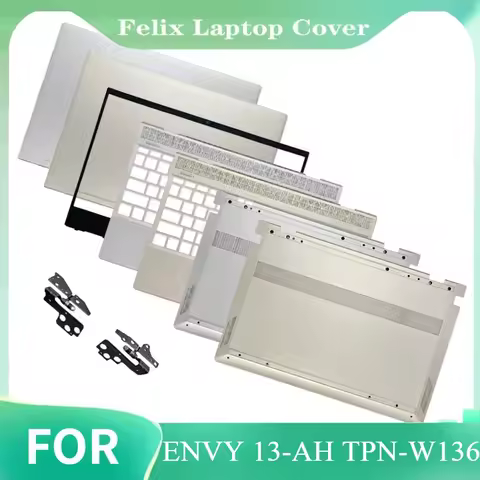 New Laptop LCD Back Cover For ENVY 13-AH TPN-W136 Front Bezel Upper Case Palmest keyboard Bottom Cov
