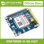 Waveshare SIM7600E-H 4G HAT for Raspberry Pi 5/4B/3B/Zero, Raspberry Pi LTE Cat-4 4G,GNSS,Europe,Sou