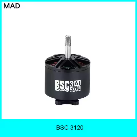 MAD BSC 3120 FPV Brushless Motor 500KV 12S/700KV 8S/1000KV 6S 5mm Shaft 6S 8S 12S Power Motor for 9-