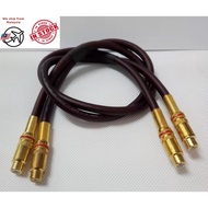 2nos. RCA Socket (Female) to 2nos. RCA Socket (Female) Cable Set (50CM)(1M)(2M)(3M)