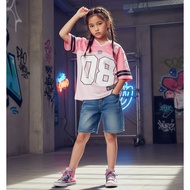 OLIVERKIDS - Boys and girls jersey 3-12 years NO 08 print Full Printing Women Girls Half Vintage Str