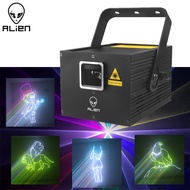 ALIEN 2W ILDA RGB Smart Animation Laser Projector Bluetooth APP Custom Patterns  DMX512  Laser Scann