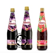 RIBENA Halal ✅ Regular Blackcurrant | Strawberry | Less Sweet Blackcurrant 1L  Kordial.