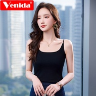 [Ready Stock] INS Stretchable Korean Women Singlet Padded Camisoles Sexy Crop Tube Top with Padded S