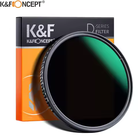 K&F CONCEPT ND3 to ND1000 ND Camera Lens Filter Variable with 24 Layers Coating Neutral Density 49mm