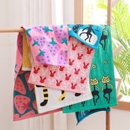 Cotton Gauze Towel Adult Absorbent Towel Three-Layer Gauze Soft Face Wash Large Towel