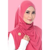 Habibi Noura Tudung Kameela - Tulip Pink