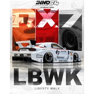 Inno64 1/64 Mazda RX7 (FD3S) LB-Super Silhouette White IN64-LBWK-RX7-02
