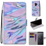 Fashion Leather Cover Phone Cases 3d Animal Pattern And Strap For Samsung Galaxy S9 / S9 + Galaxy S9 Plus