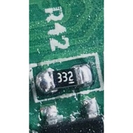 332 3.3K Euro 1.6 * 0.8 Size Audi Steering Gear Fragile Patch Resistor